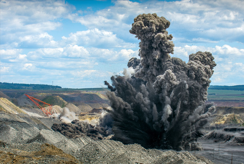 Rock blasting